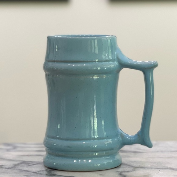 🪺Frankoma Plainsman M2 Robbin’s Egg Speckled Blue Mug- Vintage 🪺 - Picture 3 of 5